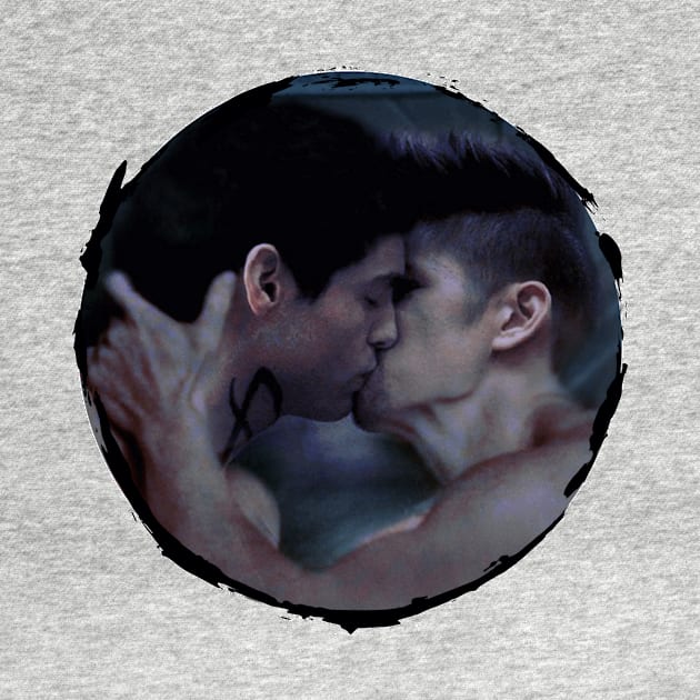 Malec Kiss Tent by nathsmagic